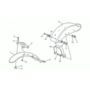 Garde-boue av./arrière