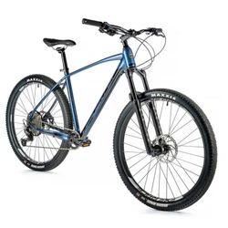 VELO MUSCULAIRE VTT 29 LEADER FOX EMPORIA 2023 BLEU TIGRE 11V CADRE 22 POUCES (TAILLE ADULTE 190 à 198 cm)