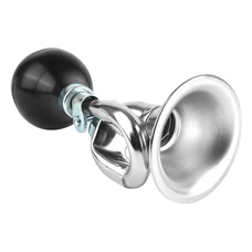 BELL- HORN -SPIRAL DESIGN- CHROME (SOLD PER UNIT)