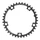 CHANRING FOR ROAD BIKE-5 arms- 38T. Ø130 "INNER" BLACK CT2 STRONGLIGHT 10/11 Speed (SHIMANO TYPE)