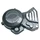 IGNITION COVER FOR DERBI 50 SENDA 1994>2005, GPR 1997>2005 CARBON  -REPLAY-