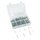 VIS A METAUX + ECROU (DIAM VIS M4 / M5 - LONG VIS DE 20 à 40 mm - LARG ECROU 20 / 25 mm) (ASSORTIMENT) (BOITE DE 700 PIECES) -P2R
