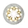 DISQUE DE FREIN AVANT (GOLD) ORIGINE PIAGGIO MOTO-GUZZI 850-1200 BREVA, NORGE, 1000 RSV-2, FALCO, 1200 SPORT  -GU05613335-