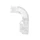 COUVERCLE POIGNEE DE GAZ CYCLO MINI TARGA TRANSPARENT  -SELECTION P2R-