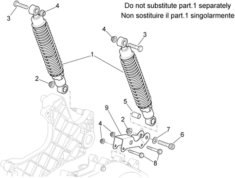 Suspension arriere