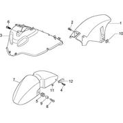 LOGEMENT ROUE-GARDE BOUE