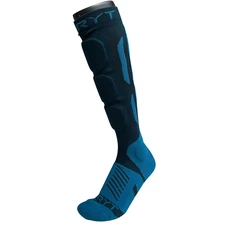 CHAUSSETTES DE PROTECTION VTT SERYT SHELTER ANTIBACTERIEN POUR CHEVILLE ET TIBIA BLEU PETROLE 38/42 - HAUTEUR 21 cm (PAIRE)