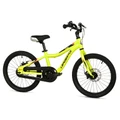 VELO MUSCULAIRE ENFANT 18 POUCES LEADER FOX FOX 2025 JAUNE MONOVITESSE CADRE ALU (TAILLE ENFANT 115 à 125 cm) -MECANIQUE A DISQUE