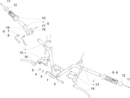 Guidon - Maître cylindre