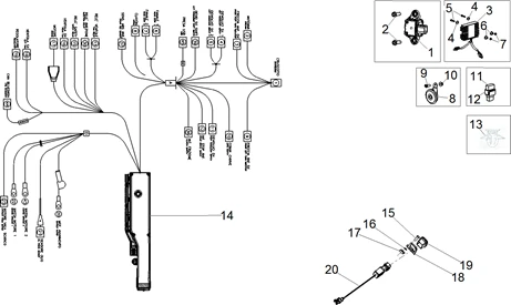 Circuit electrique AV