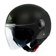CASQUE JET MT STREET S UNI NOIR BRILLANT XL (ECE 22.06)