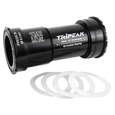 CUVETTE INTEGRE BOITIER VTT/ROUTE A EMBOITER/TWISTFIT TRIPEAK ROULEMENT G5 CERAMIQUE BOITE 86-92 DIAM 41 POUR AXE 29mm (COMPATIBLE SRAM DUB)