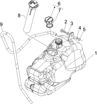 Réservoir carburant