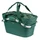 PANIER ARRIERE TOILE BASIL FLAIR 22L GRIS CLAIR AVEC ANSE FIXATION CLIP AUTOMATIQUE SUR PORTE BAGAGE SYSTEME MIK - Commander 157030 - (SI PAS FOURNI SUR LE VELO, Ajouter 155681)