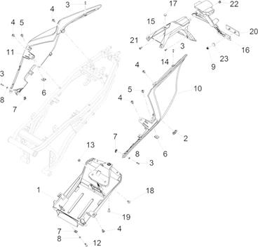 Carrosserie posterieure