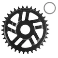PLATEAU VAE/E-BIKE DIRECT MOUNT POUR BOSCH ESJOT 34DTS MONO NOIR ACIER (3ème GENERATION)