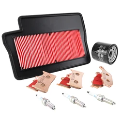 KIT ENTRETIEN MOTO ADAPTABLE YAMAHA 900 MT-09 2021>, TRACER 9 2021>, XSR 900 2021> PLAQUETTE METAL FRITTE (PACK 8 PIECES) -SELECTION P2R PREMIUM