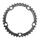 CHAINRING FOR ROAD BIKE 5 ARMS - Ø130 TA ALIZE TRIPLE 38 Teeth- Middle SILVER ALU 7075 TYPE SHIMANO 8/9/10 Speed.