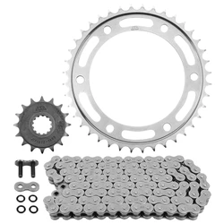 KIT CHAINE ADAPTABLE HONDA 1100 NT 2022> 525 16x40 (DIAM COURONNE 134/160/10.5) (DEMULTIPLICATION ORIGINE) -JT SPROCKETS/DID
