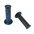 REVETEMENT POIGNEE KRM PRO RIDE SCOOT/50 A BOITE NOIR/BLEU - CLOSED END (PAIRE)