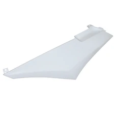 REAR SIDE COVER FOR 50cc MOTORBIKE DERBI 50 SENDA 1994>2010 -GLOSS WHITE- LEFT- SELECTION P2R