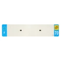 BANDE PLAQUE AUTO 520x110 POUR PVC VIERGE DEP. 70/EURO (VENDU A L'UNITE)