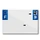 BANDE PLAQUE MOTO 210x145 POUR PVC AVEC RAISON SOCIALE DEP.2B/EURO (VENDU A L'UNITE)