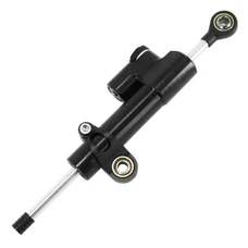 AMORTISSEUR DE DIRECTION MOTO POUR YAMAHA 700 MT-07 ALU ANODISE NOIR -AVOC