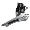 DERAILLEUR-FRONT-FOR ROAD BIKE- SHIMANO 11SPEED. 105 R7000 - BRAZE ON - DOUBLE - BLACK