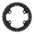 PLATEAU ROUTE 4BRA D.110 POUR SHIMANO ULTEGRA R8100 / 8170 DURA-ACE R9100 / 9170 TA X110 53DTS EXTERIEUR NOIR 11V.