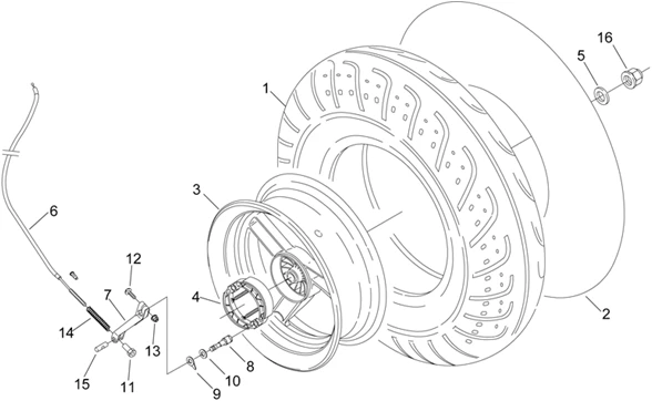 Roue AR