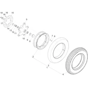 Roue avant