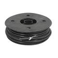 GAINE UNIVERSELLE VELOX FIL PLAT 40/10 NOIR (15M)