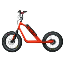 ELECTRIC SCOOTER - RMS BIKE 20F-X RED RAL 3020 -ENGINE 500 W NF APPROVED - EN 1476 (OVERALL DIMENSIONS 1,78x0,83x1,18 M) -MADE IN FRANCE