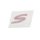 AUTOCOLLANT/STICKER/DECOR "S" DROIT SUR AILE ARRIERE ORIGINE PIAGGIO 50 ZIP 4T 2018> E4  -2H003412000A1-