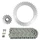 KIT CHAINE ADAPTABLE HONDA 750 VFR F 1990>1997 530 16x43 (DIAM COURONNE 154/176/8.25) (DEMULTIPLICATION ORIGINE) -AFAM