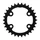 PLATEAU VTT 4BRA D.96 POUR SHIMANO CUES FC-U6000 30DTS DOUBLE ORIGINE (INTERIEUR)