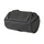 SACOCHE DE CINTRE GES GORLA CYCLINDRE NOIR CUIR SYNTHETIQUE DEPERLANT FIXATION VELCROS 3L (L22 x diam 12cm)