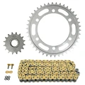 CHAIN AND SPROCKET KIT FOR YAMAHA 900 TDM 2002>2014  525  16x42  (REAR SPROCKET Ø 130/150/10.5)  (OEM SPECIFICATIONS)  -AFAM-