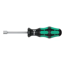 WERA 395 HOLO NUTDRIVER Ø 8 mm BLACK/GREEN (sold per unit) - German tools for workshop.