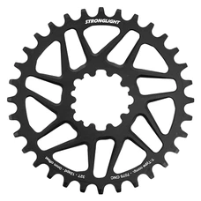 PLATEAU VTT DIRECT MOUNT 3 TROUS POUR SRAM SX/NX/GX/XO1/XX1 STRONGLIGHT MONO ALU NOIR 32DTS - 12V. NARROW WIDE