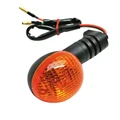 TURN SIGNAL FOR 50cc MOTORBIKE PEUGEOT 50 XR6, XPS 2003>2007 ORANGE/BLACK FRONT/LEFT + REAR/RIGHT -CEE APPROVED- (756897)    -SELECTION P2R-
