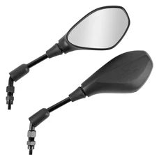 RETROVISEUR ADAPTABLE APRILIA 50 RX, SX 2006>/DERBI SENDA SM LIMITED 2018>/GILERA 50 SMT DRIFTING 2018> (OEM: 894116) NOIR (VENDU A LA PAIRE) -P2R