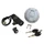 CONTACTEUR A CLE 50 A BOITE ADAPTABLE MBK 50 X-POWER 2003>/YAMAHA 50 TZR 2003> (AVEC SERRURE DE SELLE + BOUCHON ESSENCE)  -P2R-