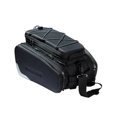 SACOCHE ARRIERE VELO RACKTIME ODIN NOIR FIXATION PORTE BAGAGE (L 37cm x L 24cm x h 24cm) - COMPATIBLE SYSTEME RACKTIME SNAPIT (AVEC SACOCHES LATERALE RABATABLES)