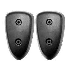 CARENAGE/PAD SCOOT ADAPTABLE MBK 50 STUNT/YAMAHA 50 SLIDER AVANT NOIR TEINTE MASSE (PAIRE) -P2R