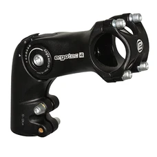 STEM FOR MTB/URBAN/TREKKING- ERGOTEC -ADJUSTABLE- OCTOPUS HIGH RISE -ALUMINIUM- BLACK Ø25,4  L110mm  (APPROVED LEVEL 4) For fork 1"1/8