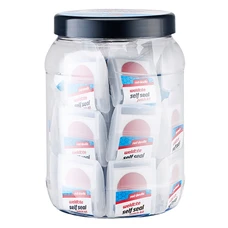 KIT REPARATION CHAMBRE A AIR WELDTITE RED DEVILS AVEC RUSTINES AUTOCOLLANTES/AUTOADHESIVES ROUGES (JARRE DE 36 KITS)