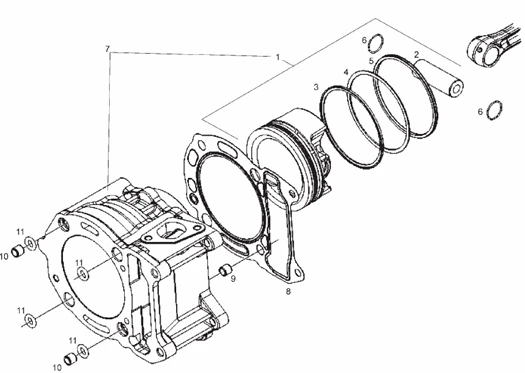 Cylindre - Piston