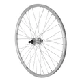 ROUE VTT PATIN BLOCAGE 26" ER10 ARRIERE ARGENT MOYEU ALU ROUE LIBRE 7/6V JANTE 19C